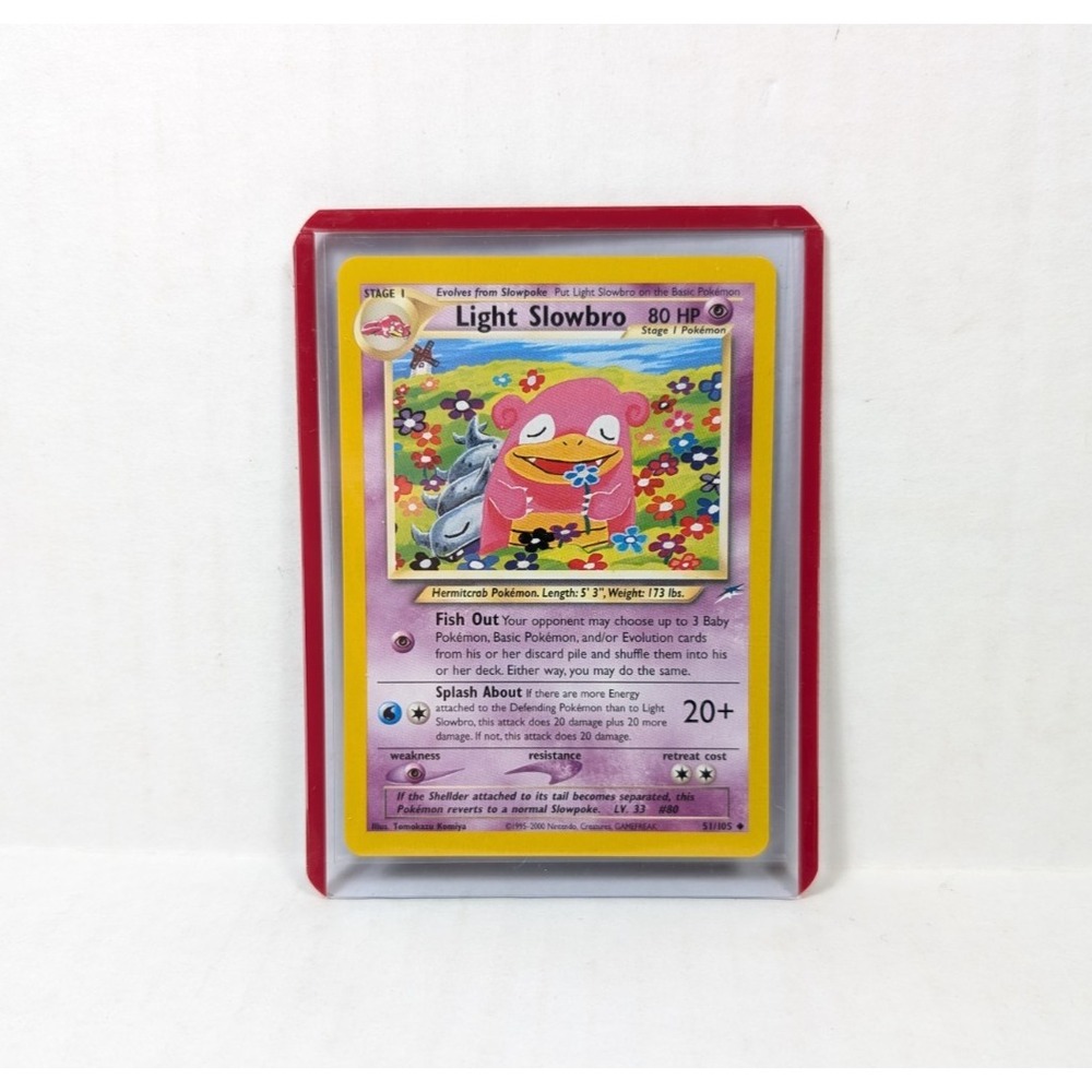 Light Slowbro 51/105 Neo Destiny M/NM Unlimited Pokemon TCG 2000 WoTC English